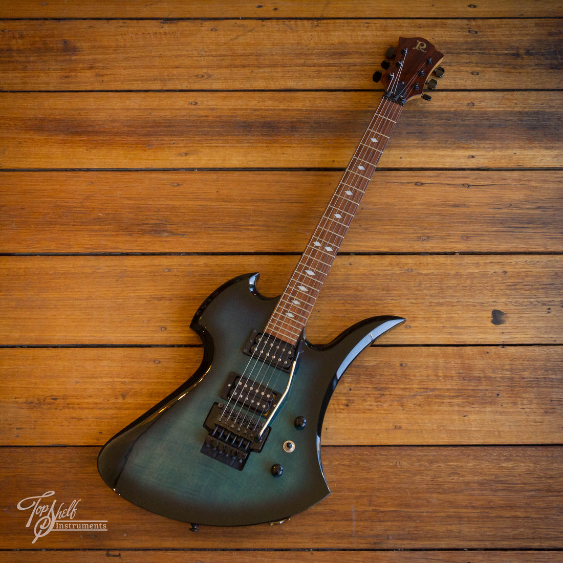 BC Rich Mockingbird-780JE Blue Burst 1998