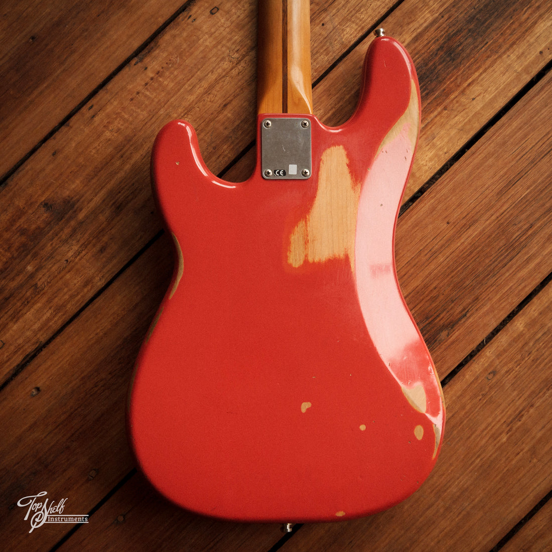 Fender Roadworn '50s Precision Bass Fiesta Red 2009