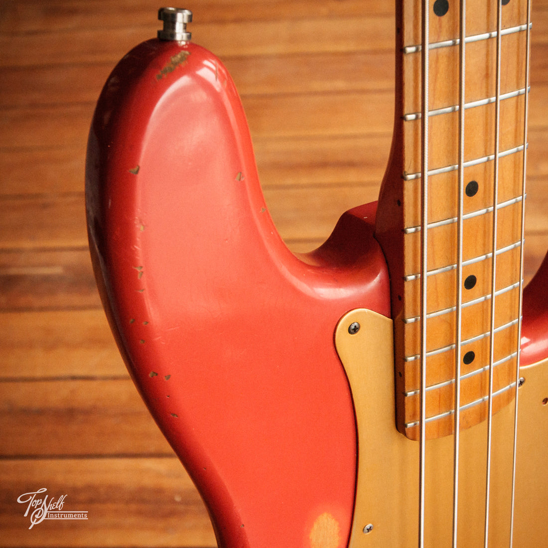 Fender Roadworn '50s Precision Bass Fiesta Red 2009