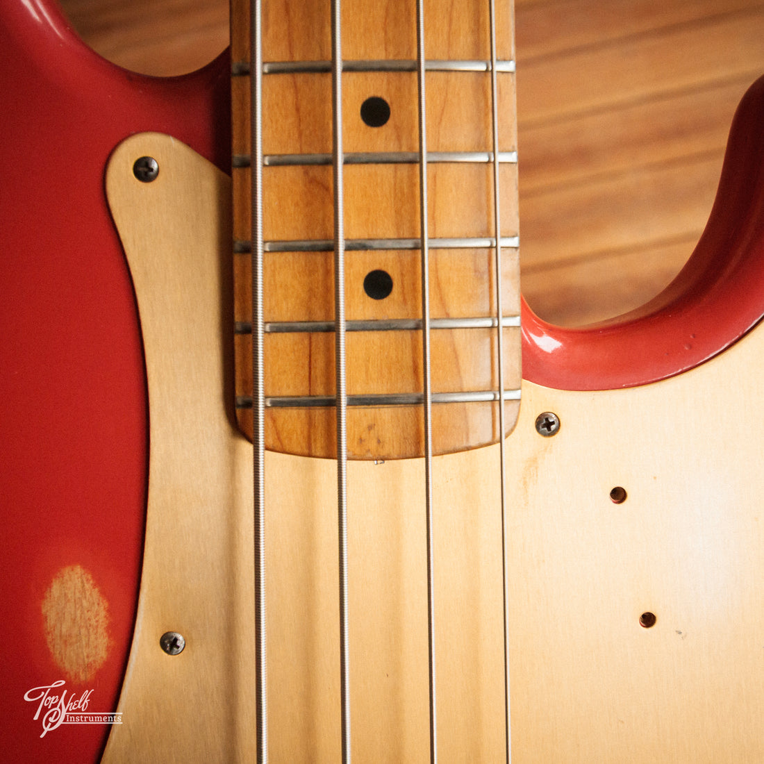 Fender Roadworn '50s Precision Bass Fiesta Red 2009