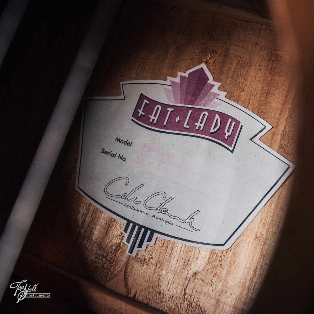 Cole Clark Fat Lady FL1AC Bunya/Maple Natural 2010