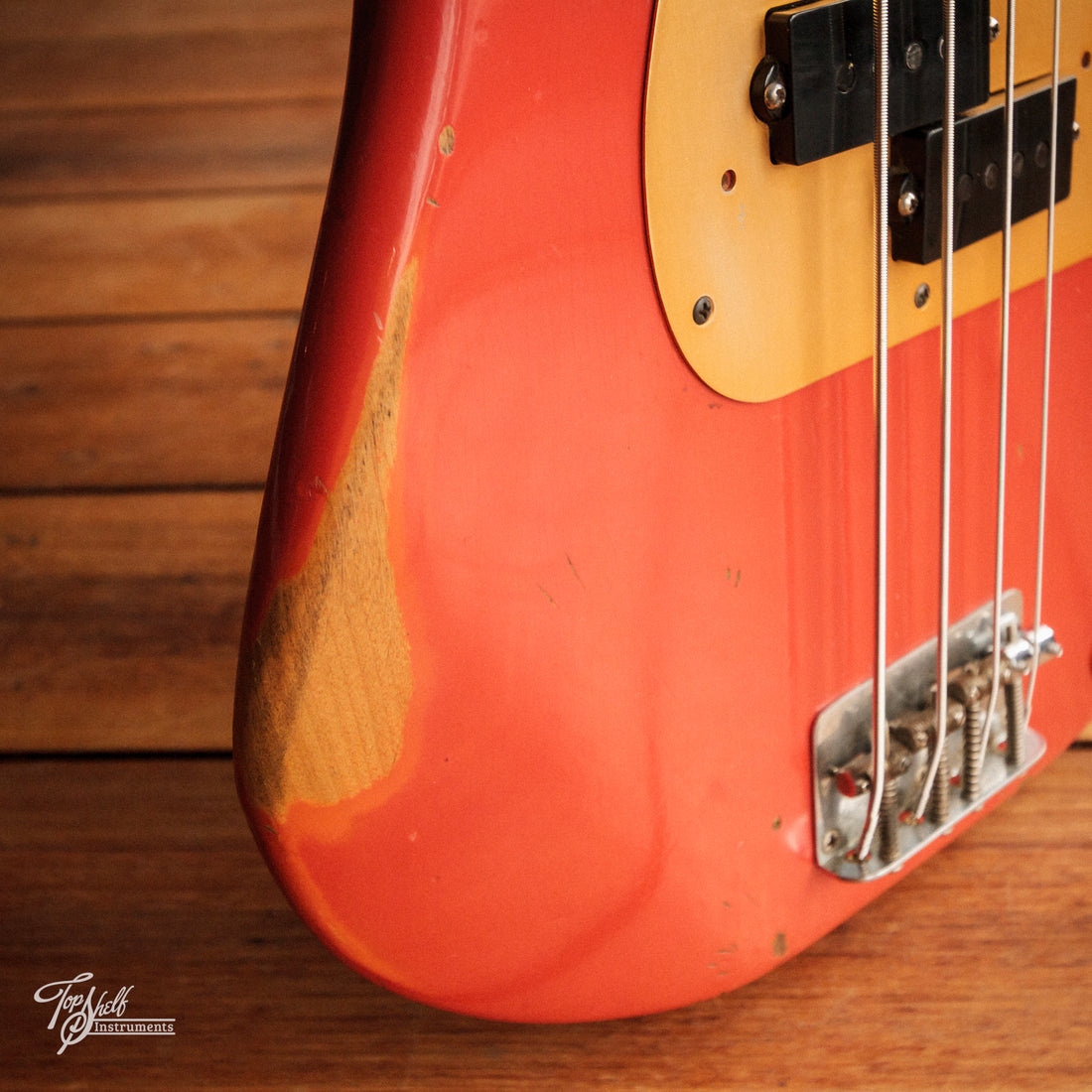 Fender Roadworn '50s Precision Bass Fiesta Red 2009