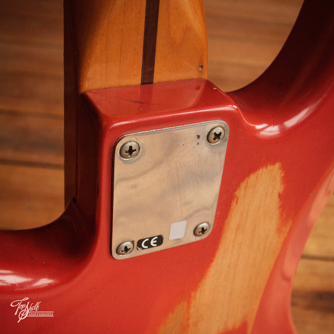 Fender Roadworn '50s Precision Bass Fiesta Red 2009