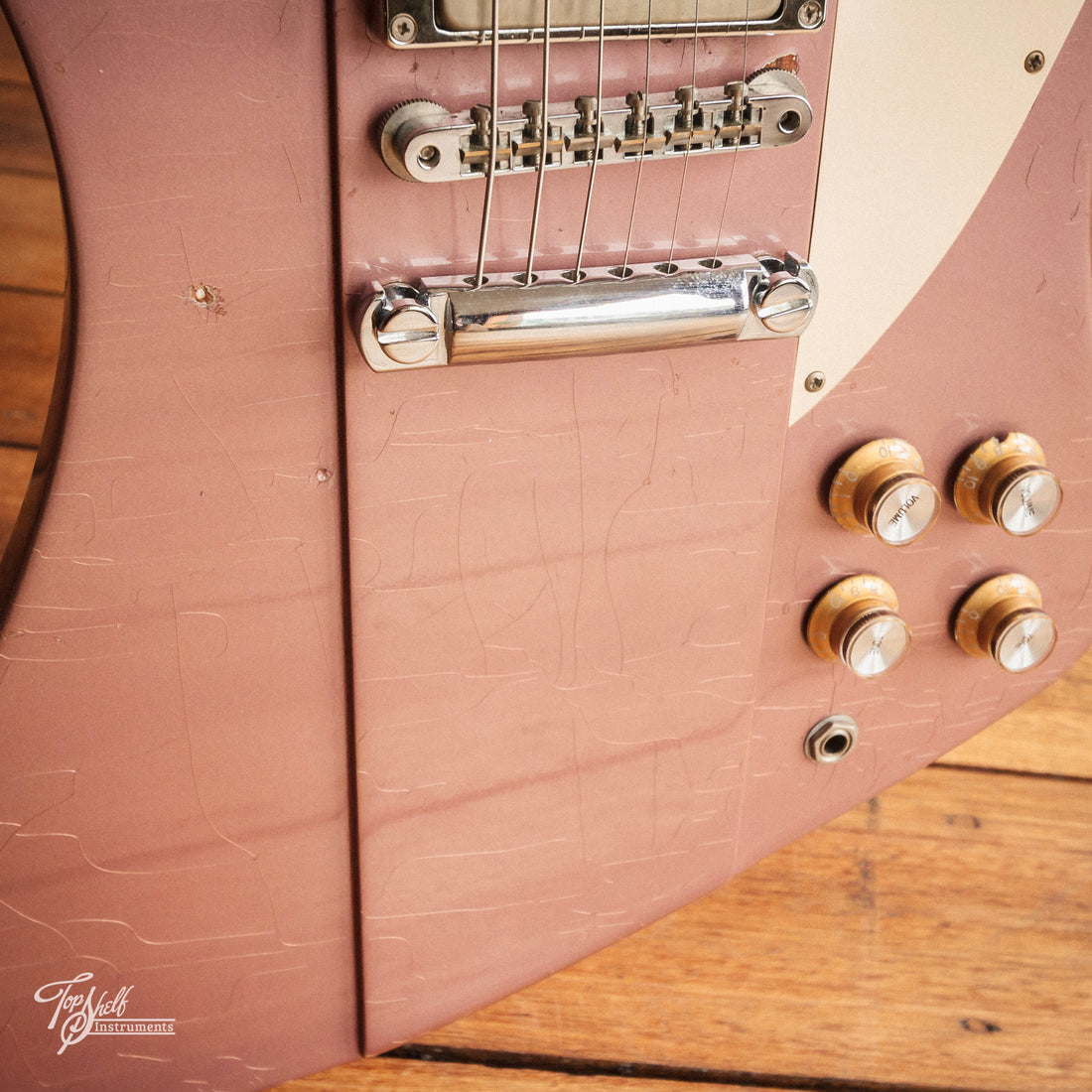 Gibson Custom Shop Firebird V Heather Poly 1997