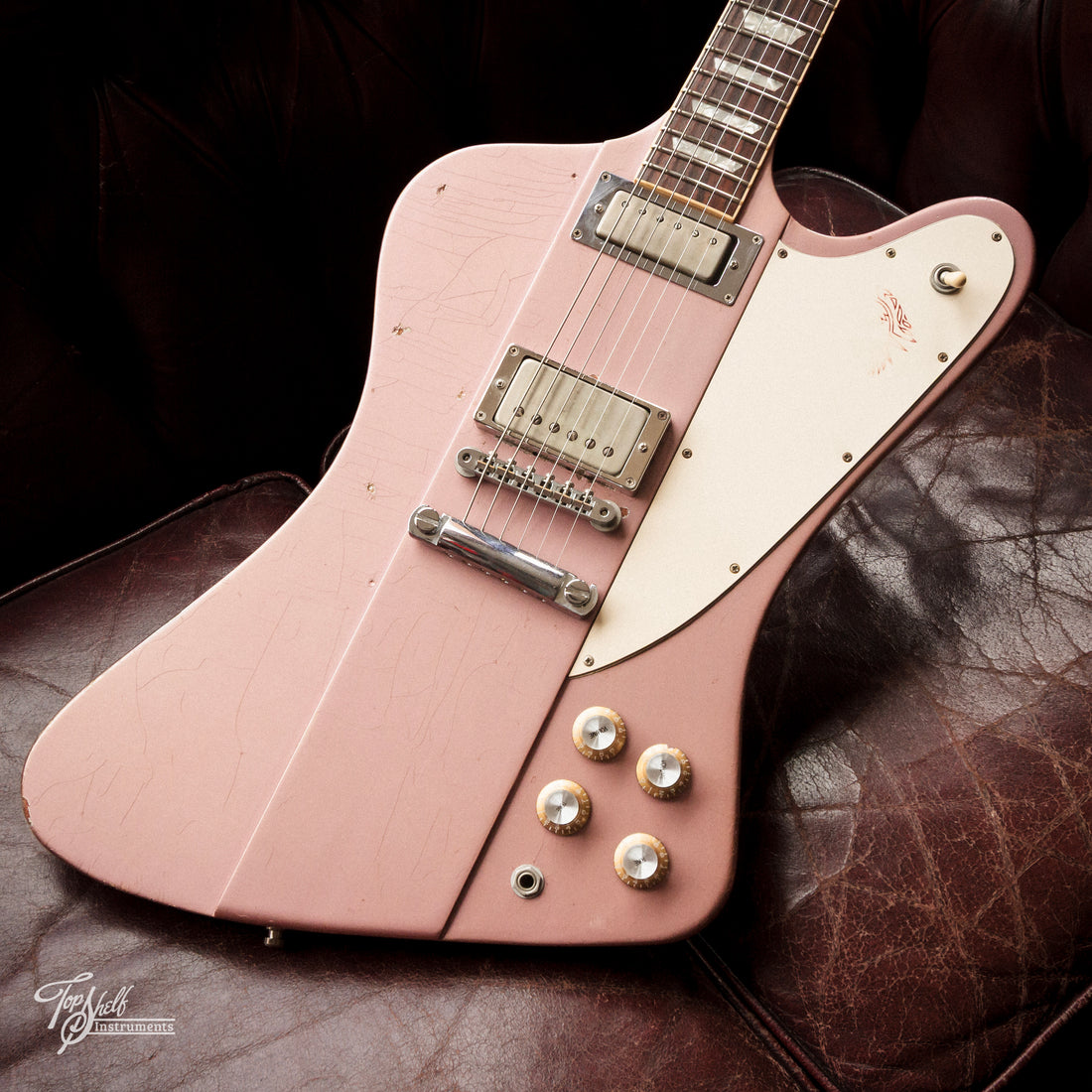 Gibson Custom Shop Firebird V Heather Poly 1997