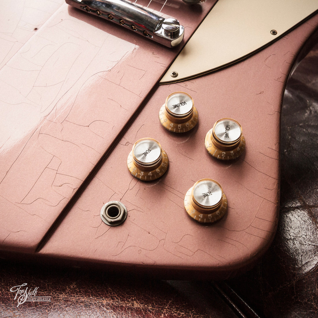 Gibson Custom Shop Firebird V Heather Poly 1997