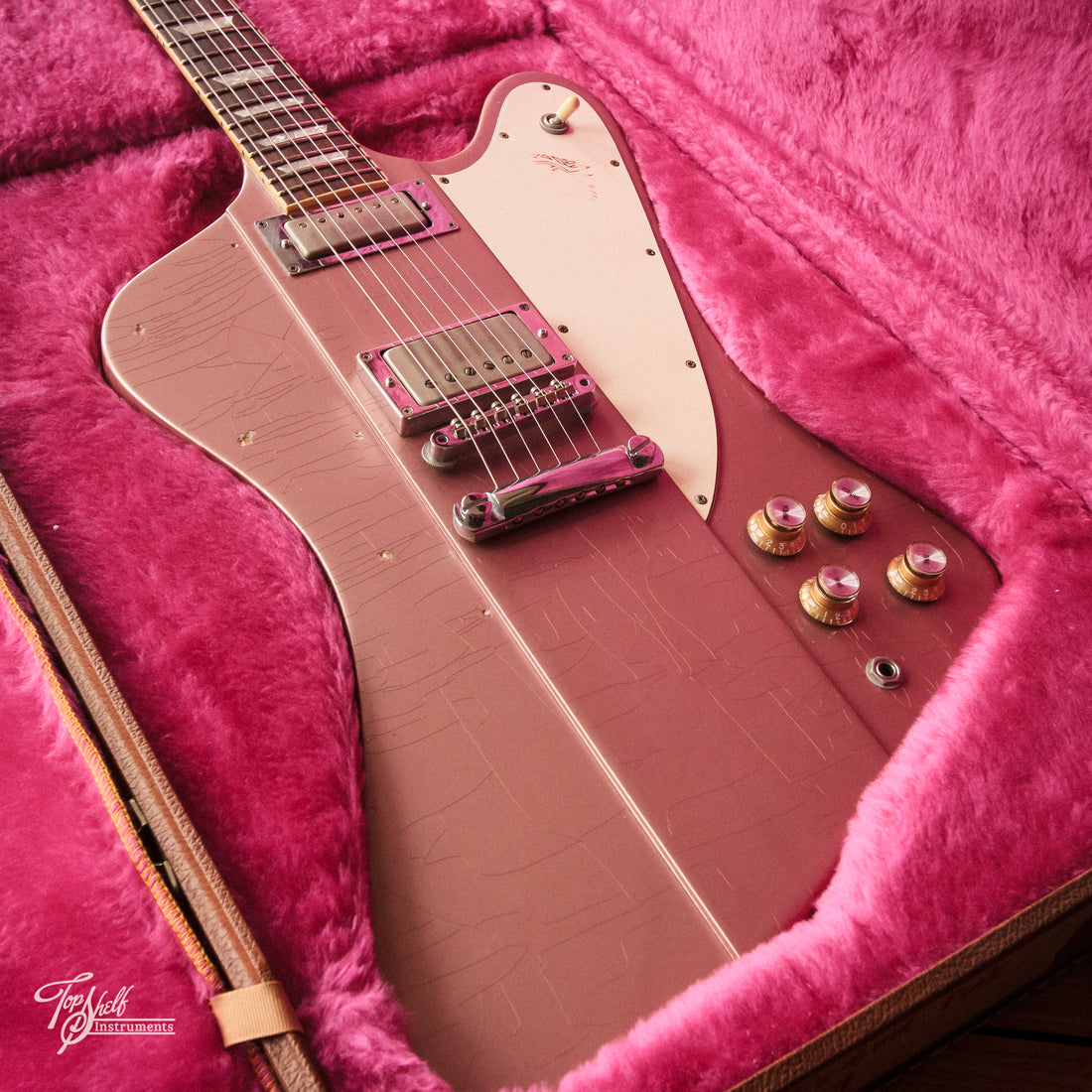 Gibson Custom Shop Firebird V Heather Poly 1997