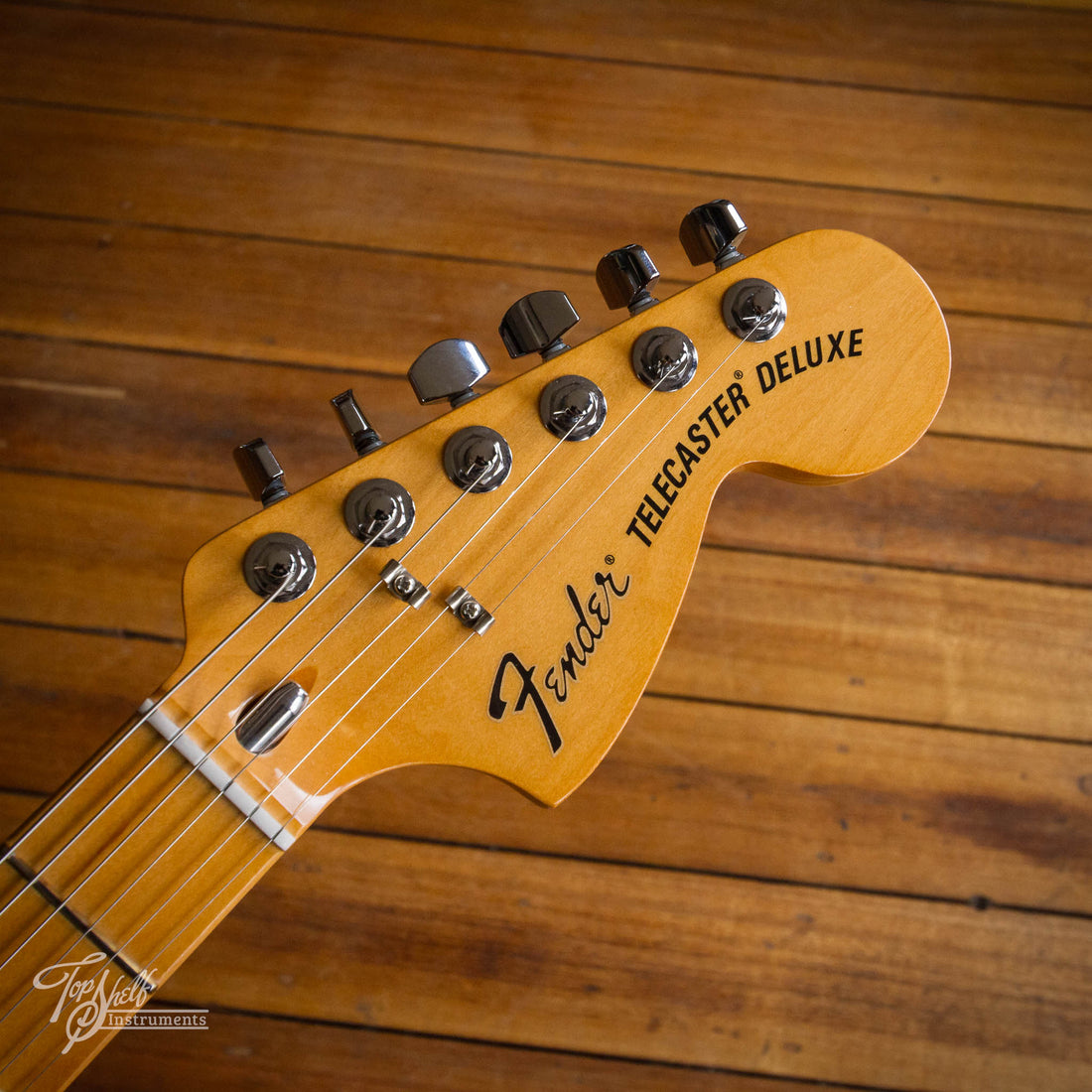 Fender Chris Shiflett Telecaster Deluxe Custom Build Shoreline Gold 2023