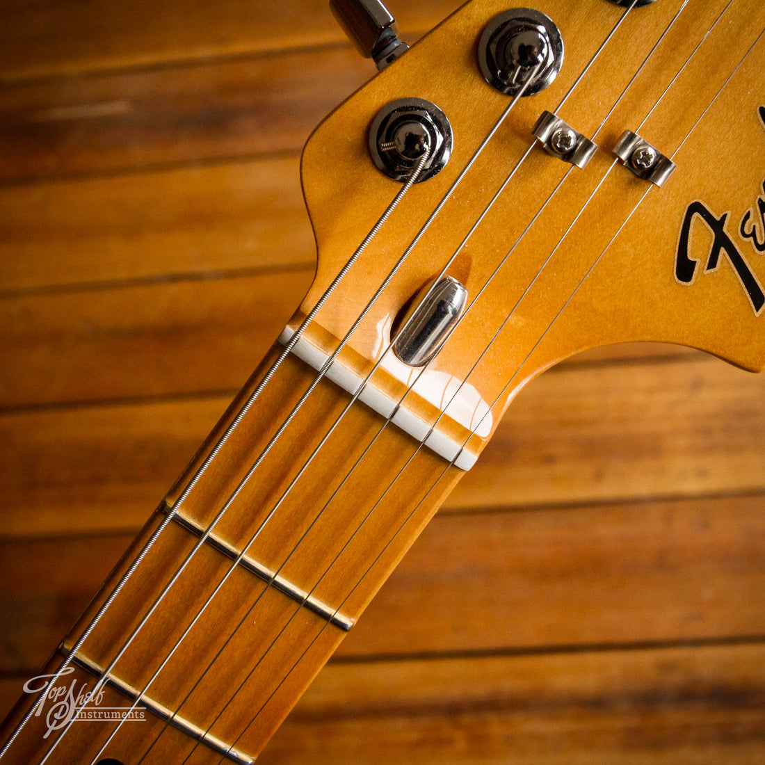 Fender Chris Shiflett Telecaster Deluxe Custom Build Shoreline Gold 2023