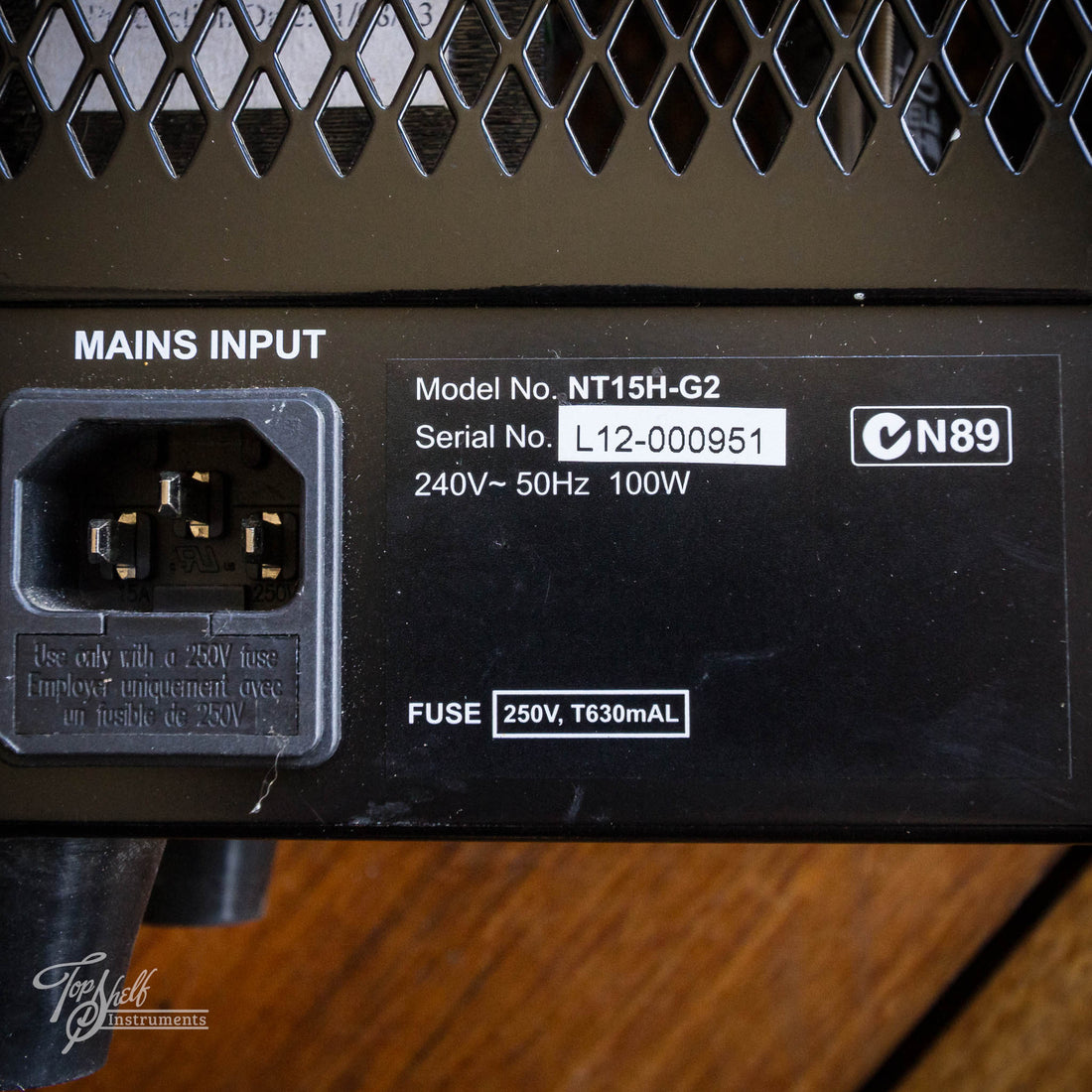 Vox NT15H-G2 Night Train 15w Guitar Amp Head