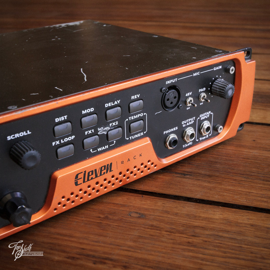 11 Rack Interafce AVID Eleven Rack Guitar Multi-Effects Processor and Pro Tools Interfac ...