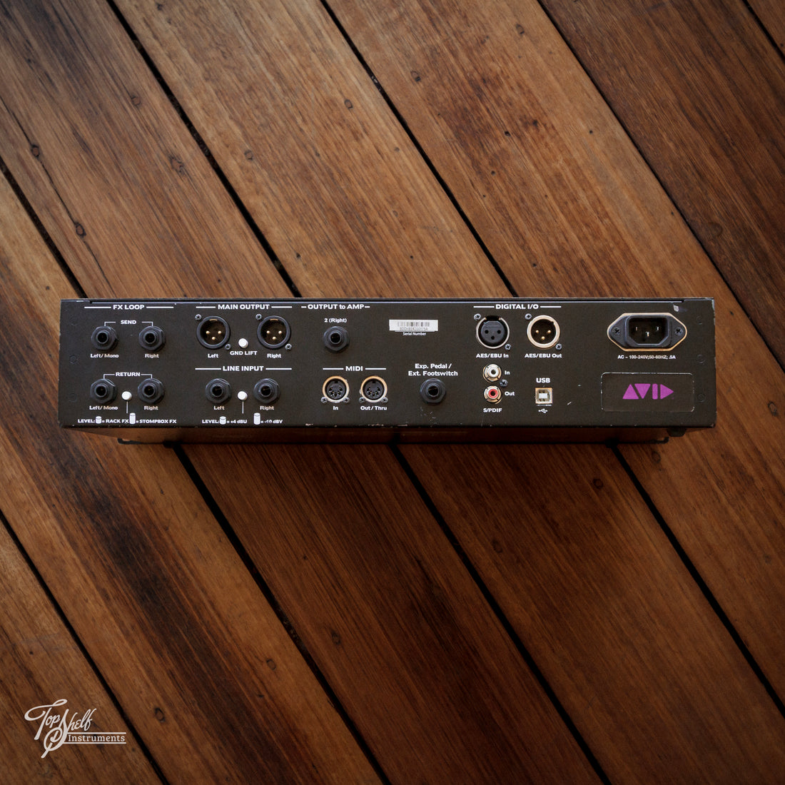 11 Rack Interafce AVID Eleven Rack Guitar Multi-Effects Processor and Pro Tools Interfac ...