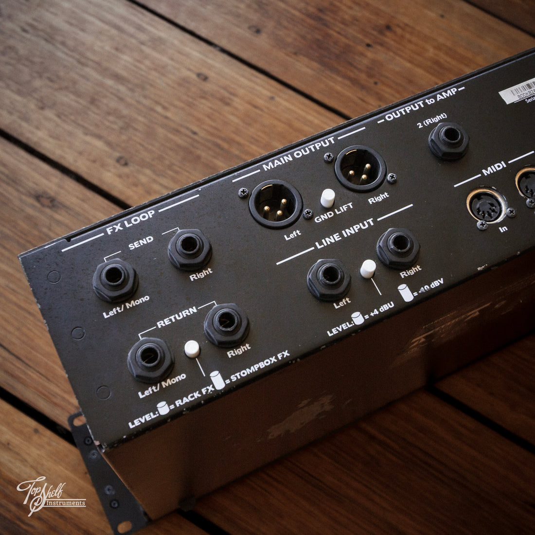 AVID Eleven Rack Guitar Multi-Effects Processor and Pro Tools Interface