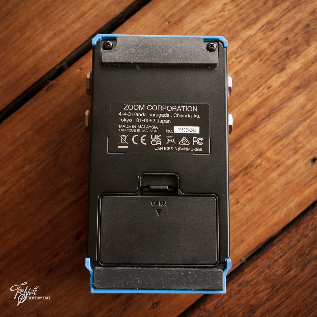 Zoom Multi-Stomp MS-70CDR+ Chorus/Delay/Reverb Pedal