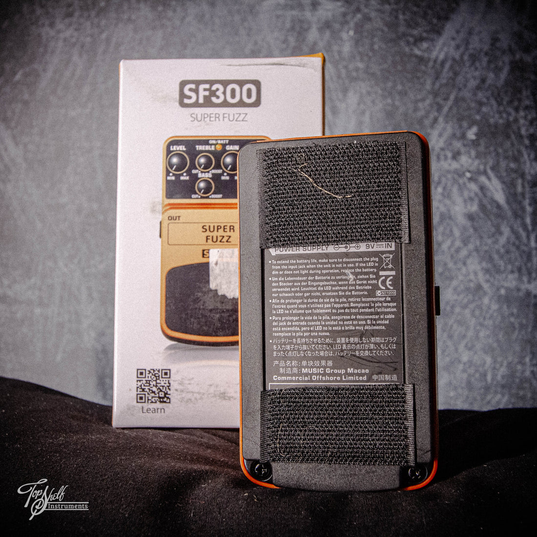 Behringer SF300 Super Fuzz Pedal – Topshelf Instruments