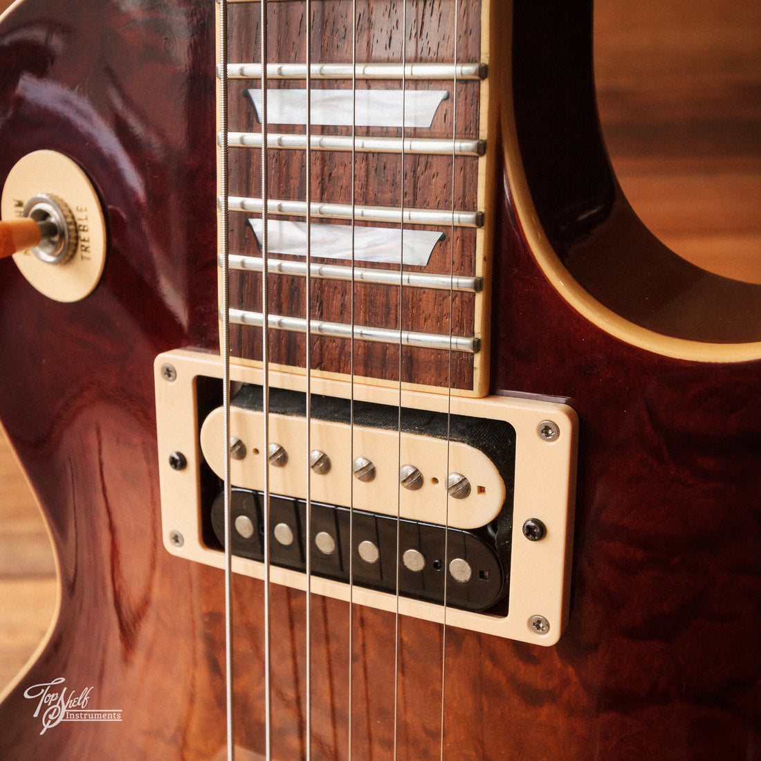 Tokai Love Rock LS75Q Heritage Dark Cherry 1998