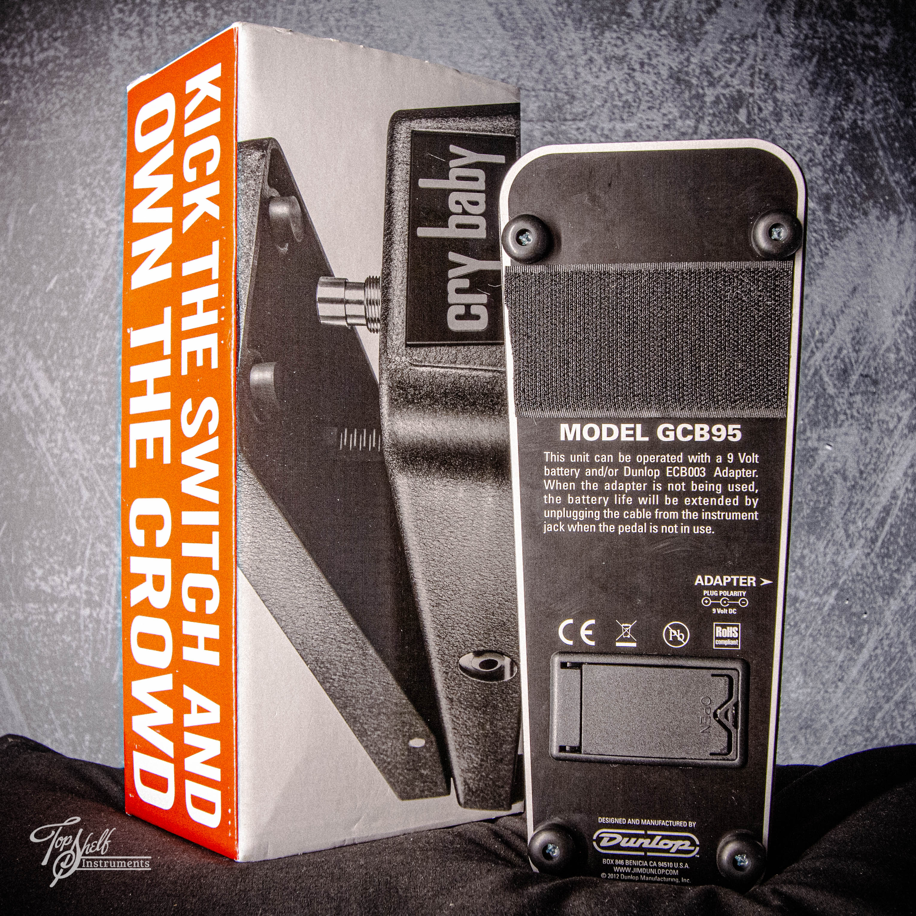 Dunlop GCB95 Cry Baby Standard Wah – Topshelf Instruments