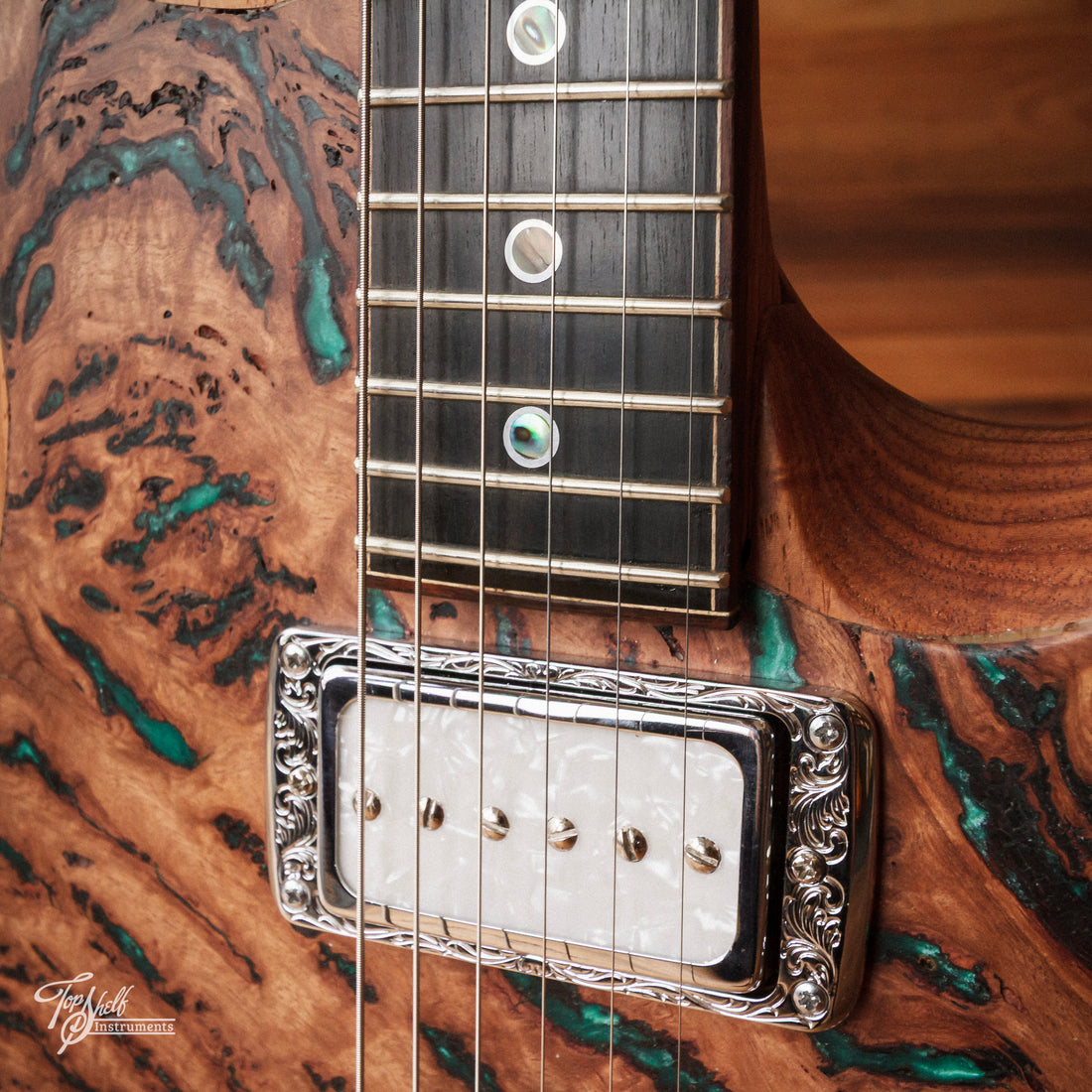 Twenty Cent Guitar Co ST-Special Volcanic Green 2025