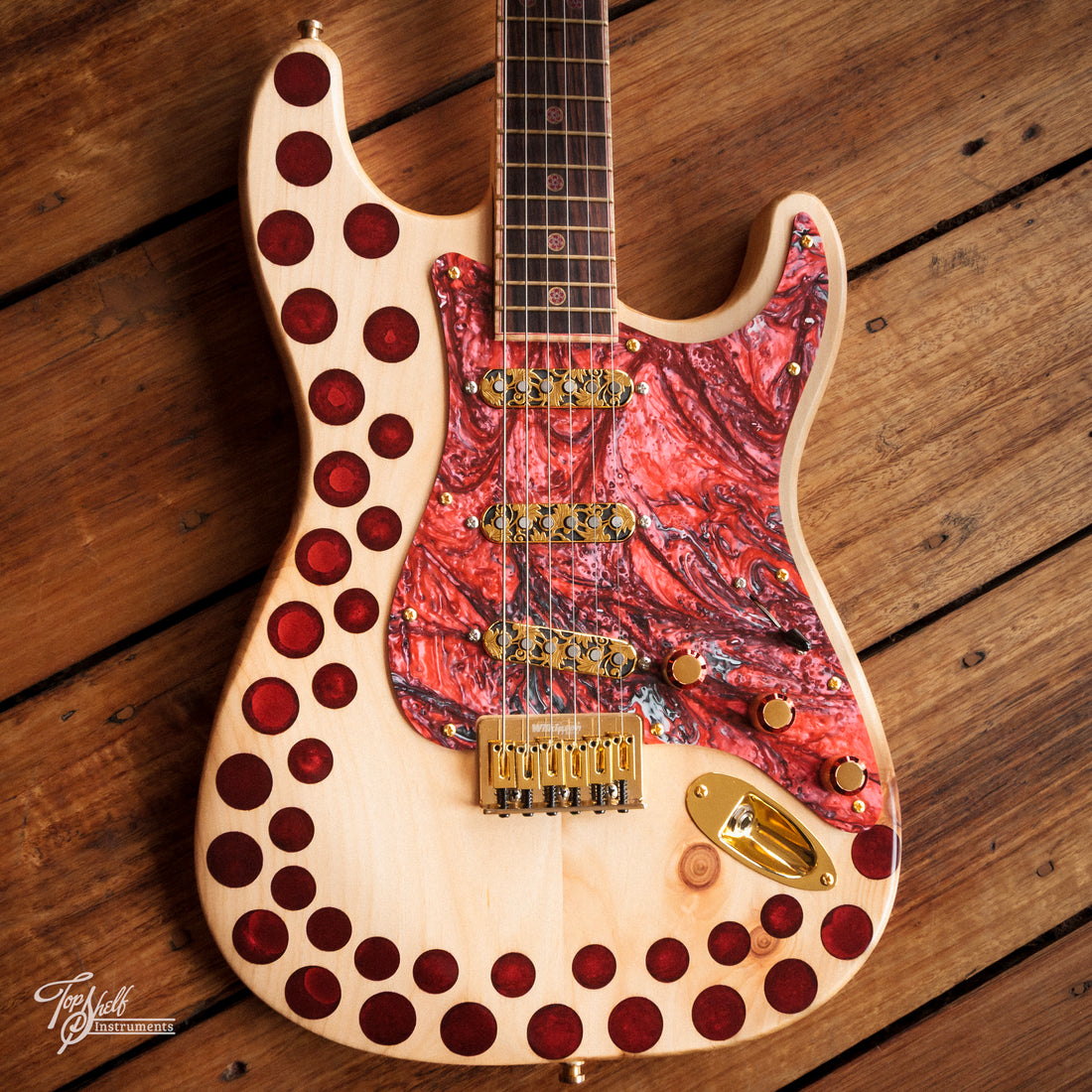Twenty Cent Guitar Co S-Style 'Pepperoni' 2025