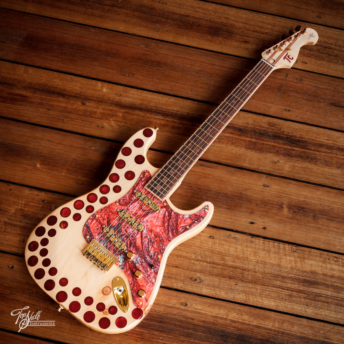Twenty Cent Guitar Co S-Style 'Pepperoni' 2025