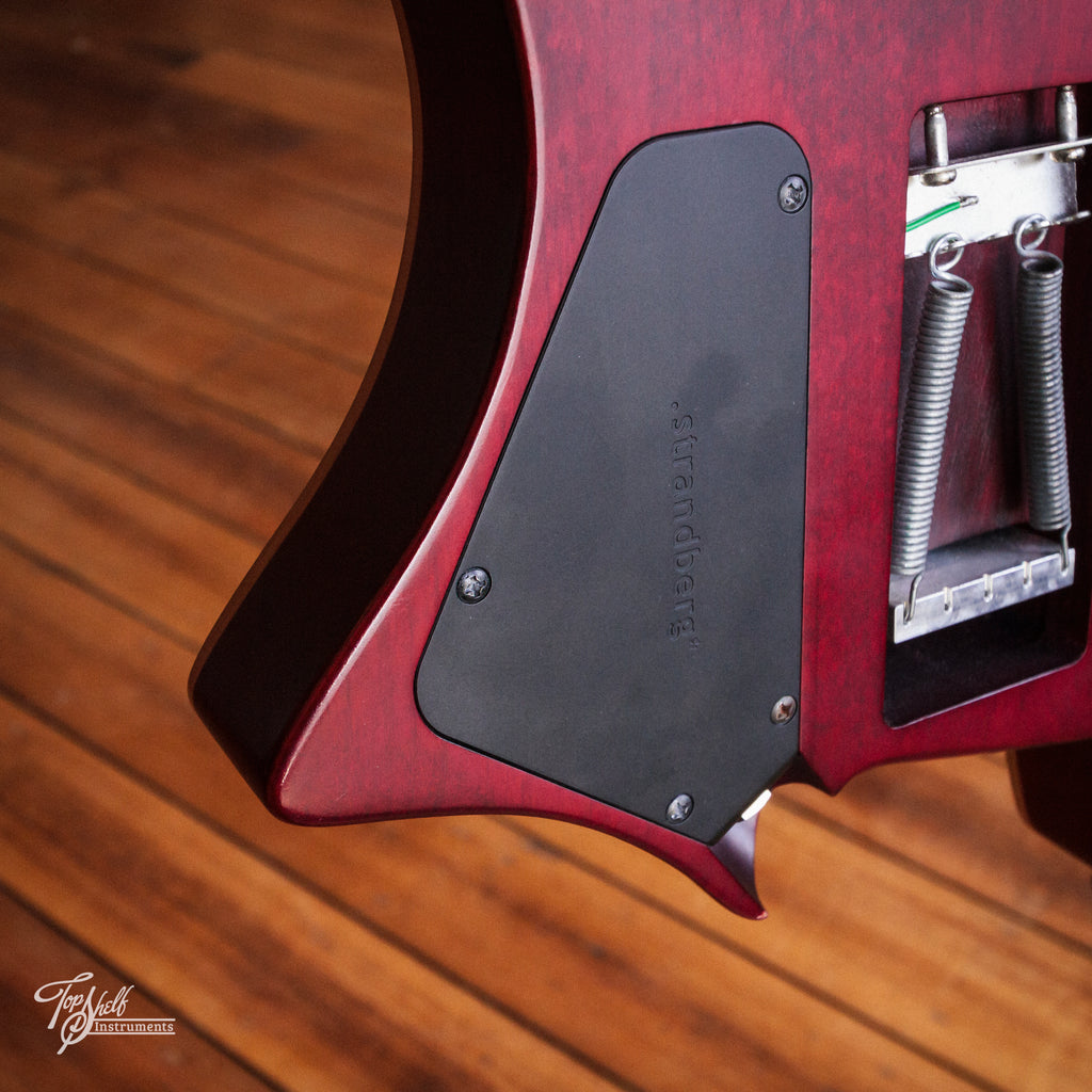 Strandberg Boden Fusion NX 6 Alex Machacek Transparent Red 2021 ...