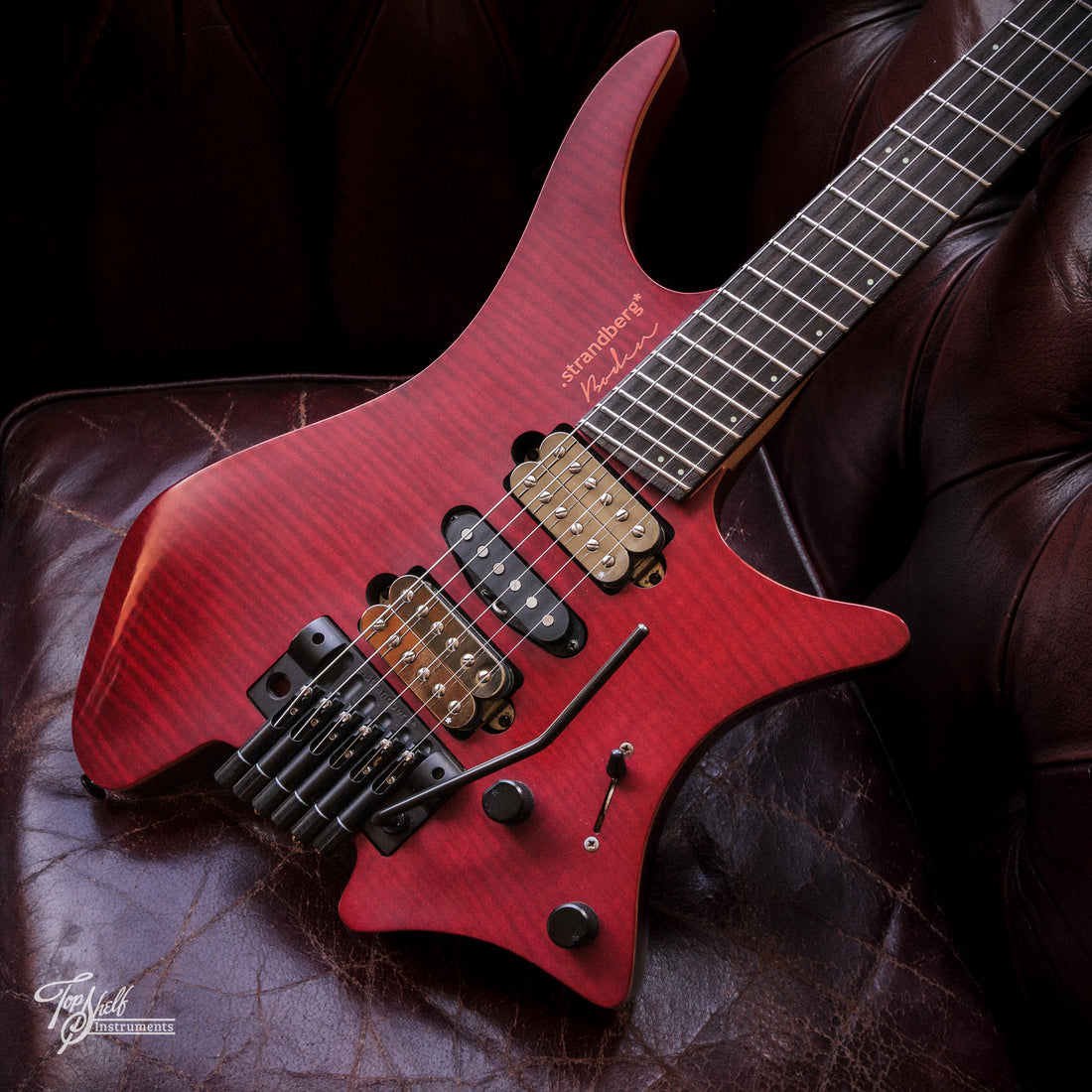 Strandberg Boden Fusion NX 6 Alex Machacek Transparent Red 2021