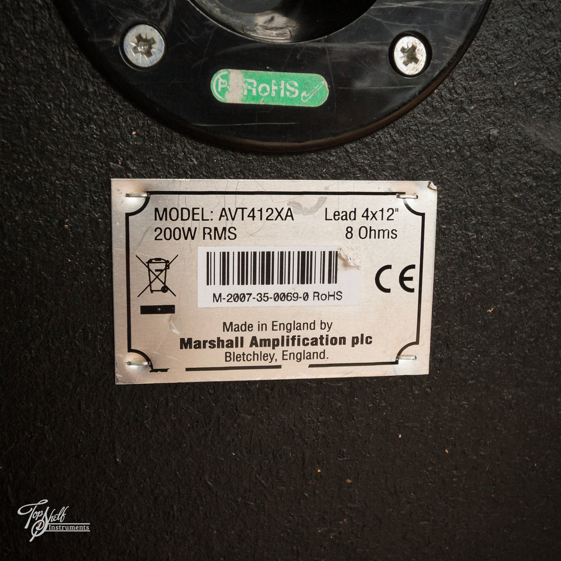 Marshall AVT412XA 4x12" Guitar Speaker Cabinet