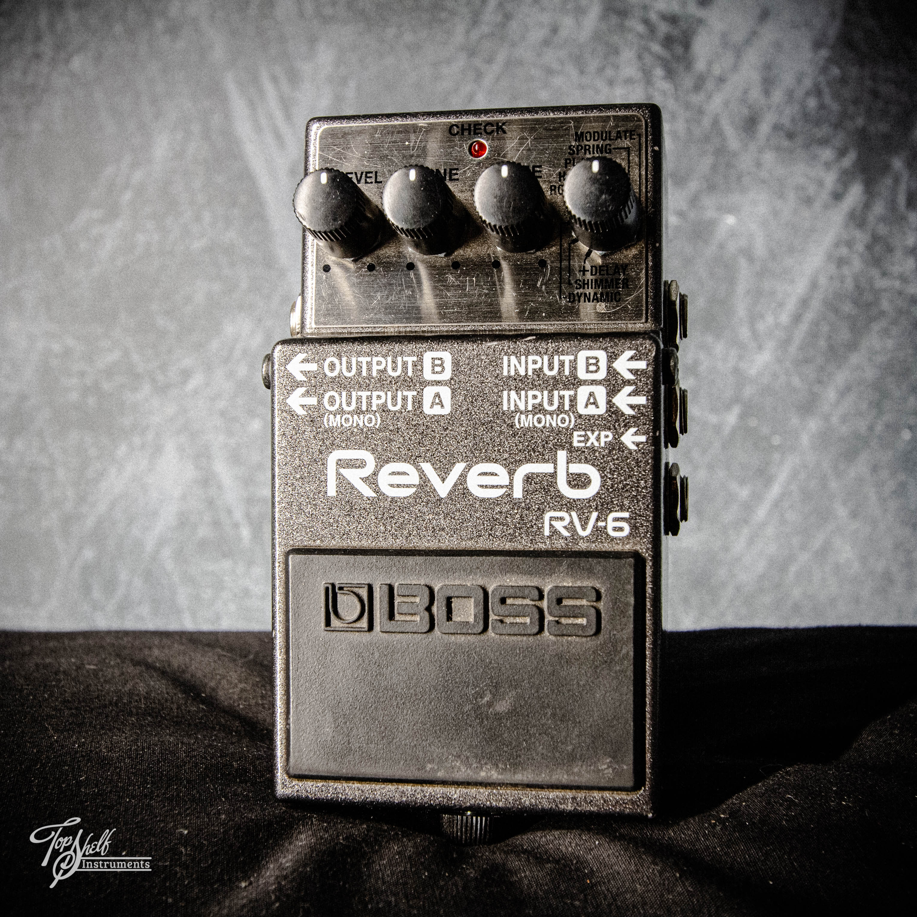 Boss RV-6 Reverb Pedal – Topshelf Instruments