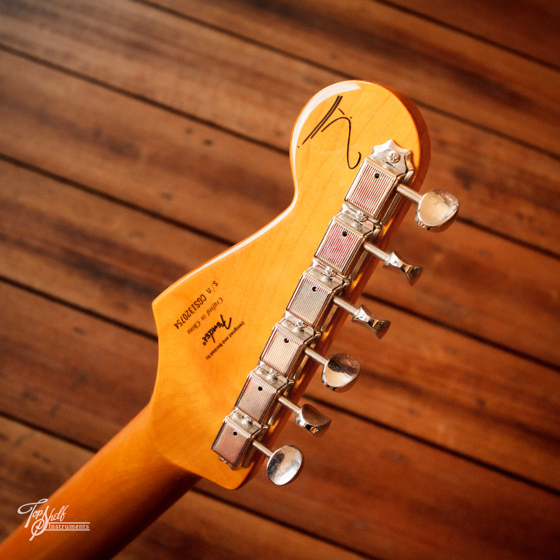 Squier Simon Neil Stratocaster Fiesta Red 2013