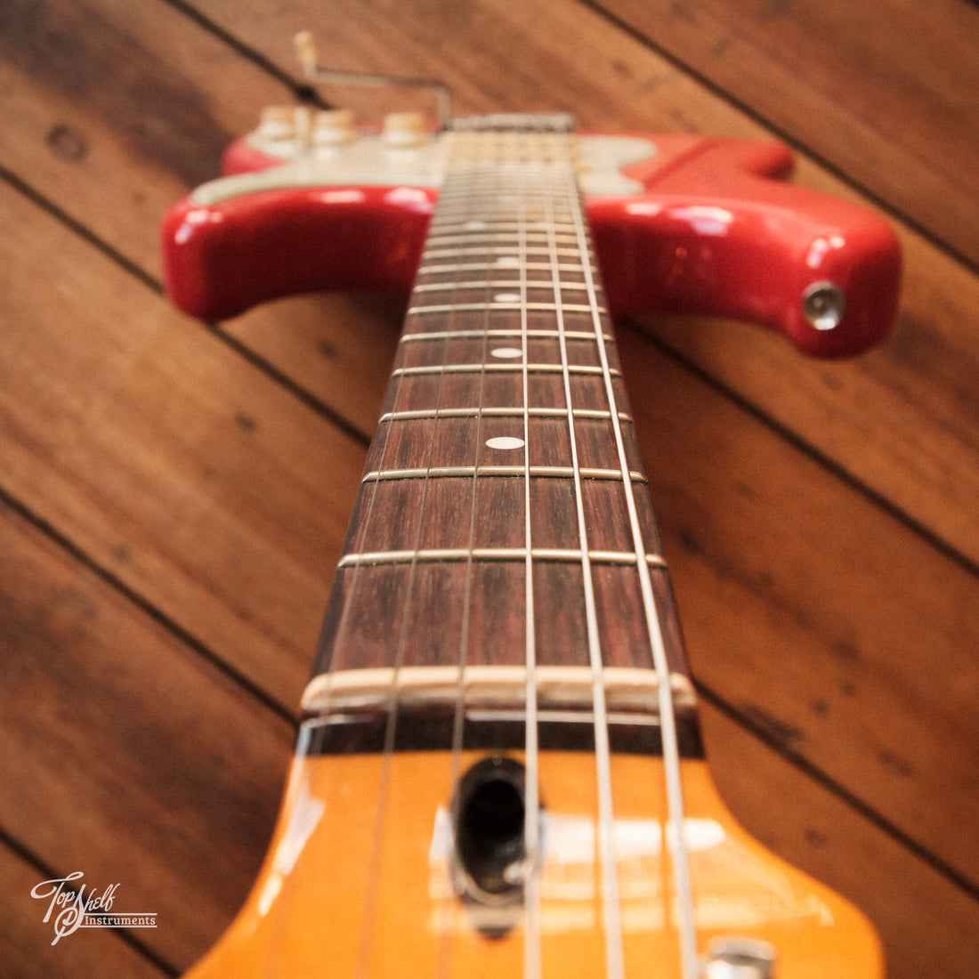 Squier Simon Neil Stratocaster Fiesta Red 2013