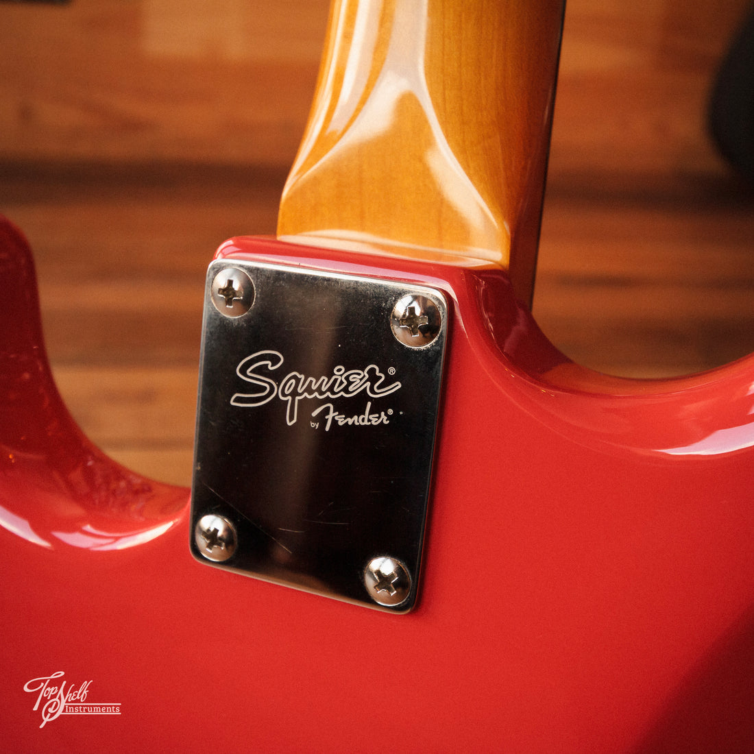 Squier Simon Neil Stratocaster Fiesta Red 2013