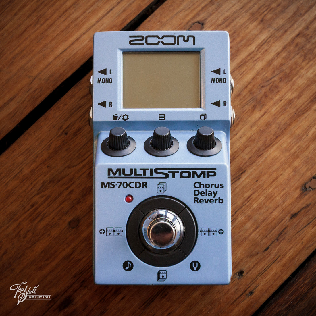 Zoom Multi-Stomp MS-70CDR+ Chorus/Delay/Reverb Pedal