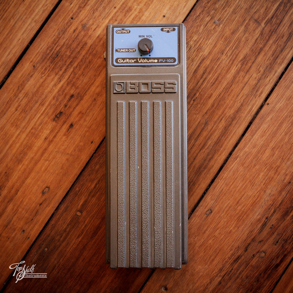 boss fv 100 volume pedal Boss FV-100 Guitar Volume Pedal – Topshelf Instruments