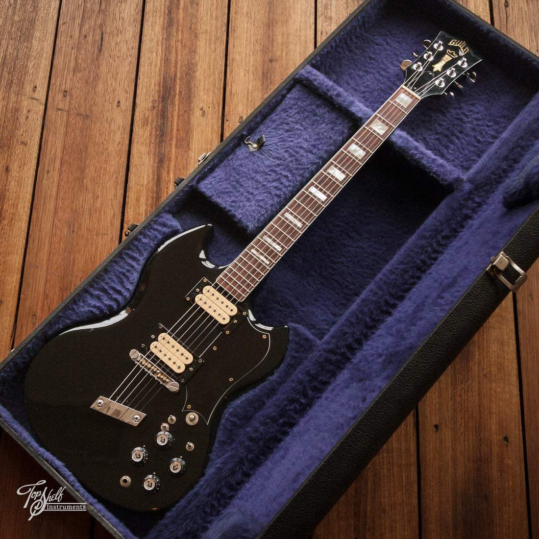Guild S-100 Black 1974