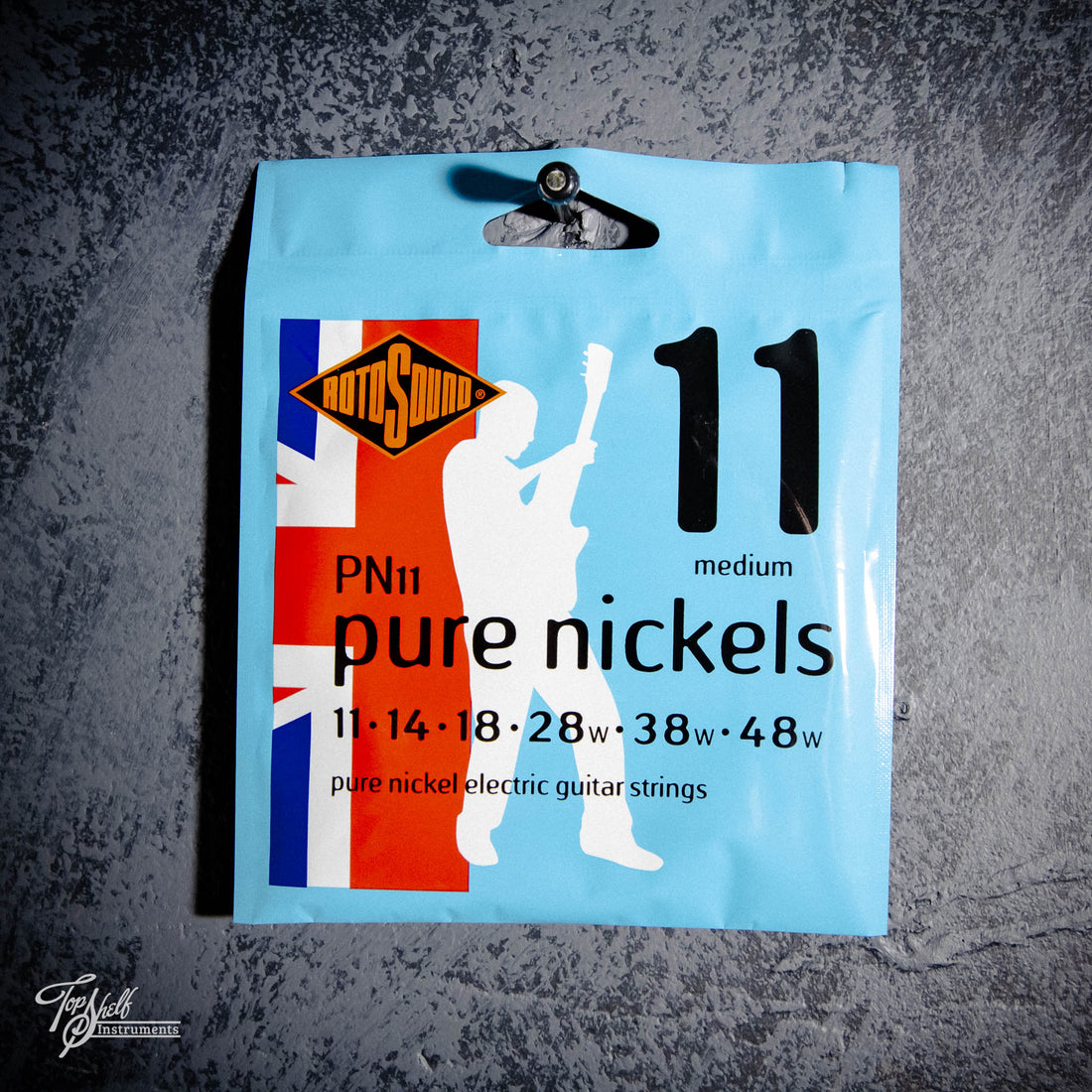 RotoSound PN11 Pure Nickels 11-48 Pure Nickel Electric Guitar Strings