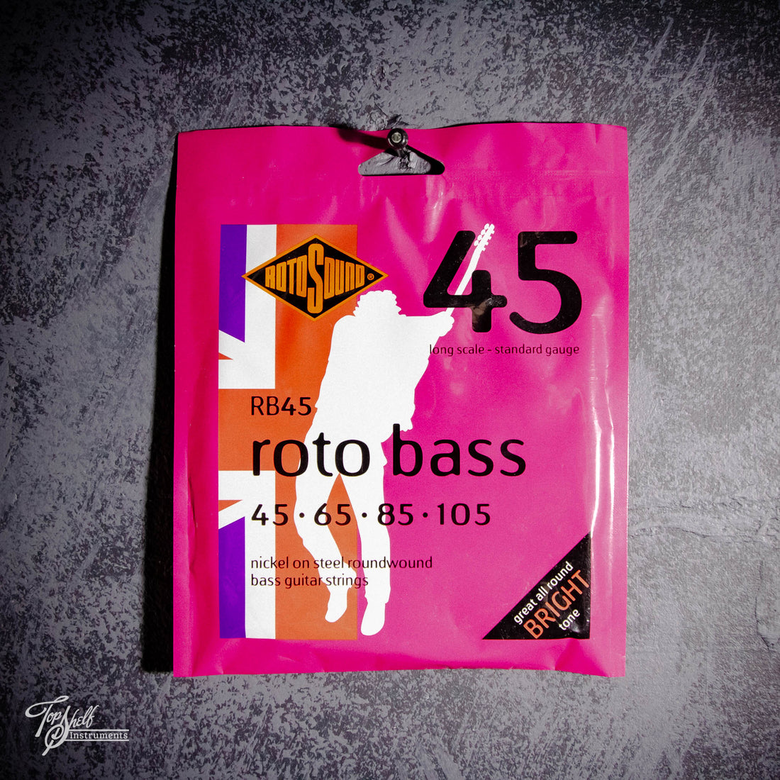 RotoSound RB45 Roto Bass 45-105 Long Scale Standard Gauge Electric Bass Strings