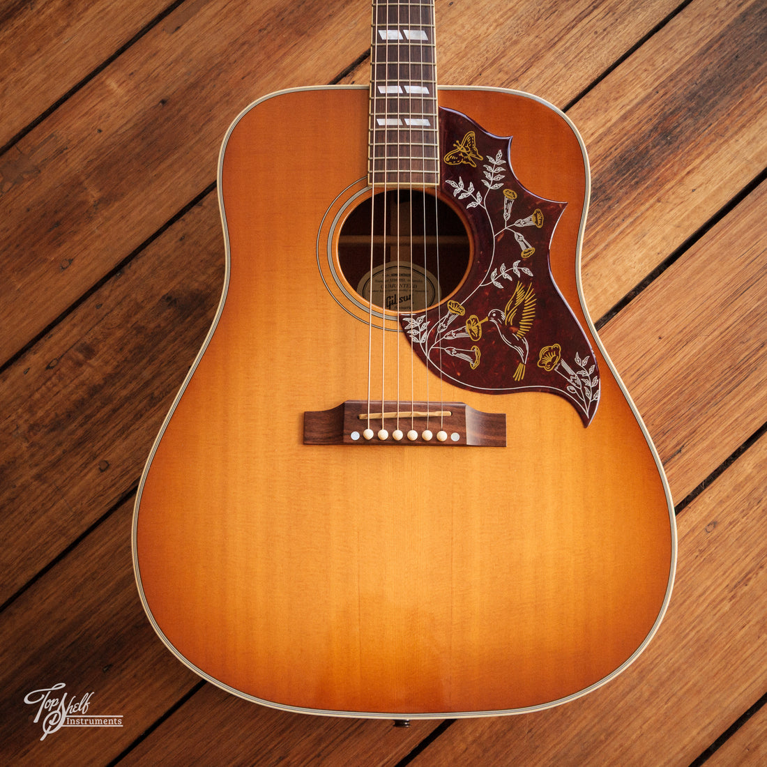 Gibson Hummingbird Honeyburst 2012