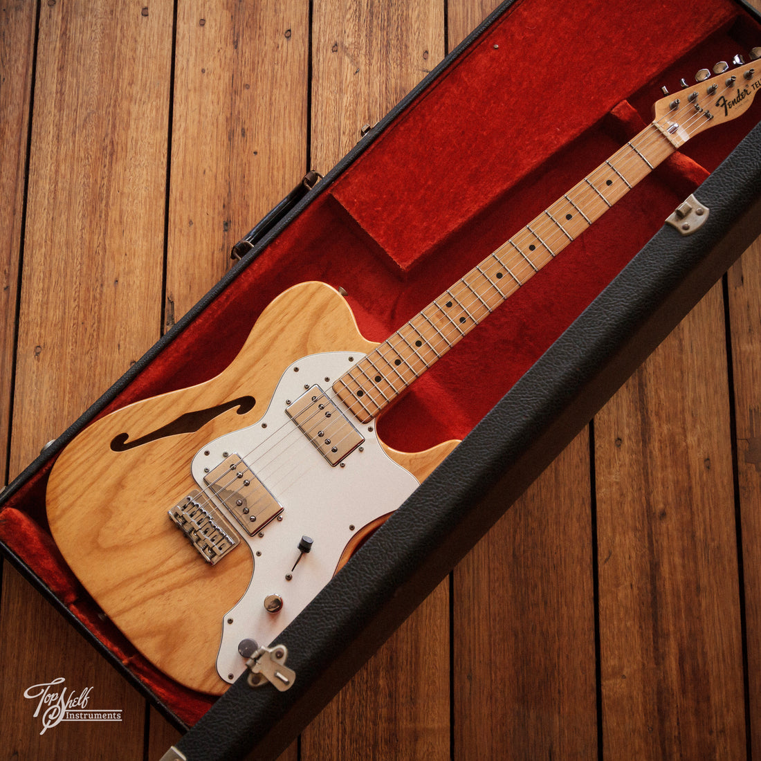 Fender Telecaster Thinline Natural 1975