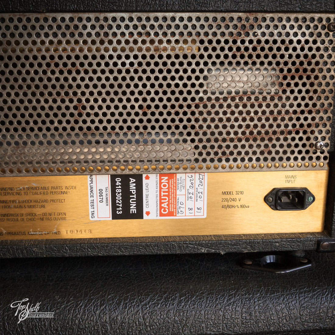 Marshall Lead 100 MOSFET Model 3210 Guitar Amp Head 1985