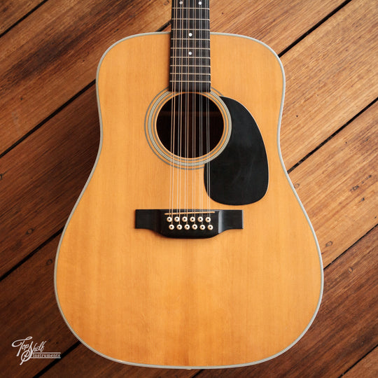 Martin D 12 28 12 String Dreadnought Natural 1976