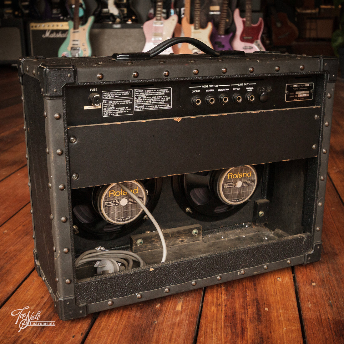 Roland JC-55 Jazz Chorus 2x8" Guitar Combo Amp 1986