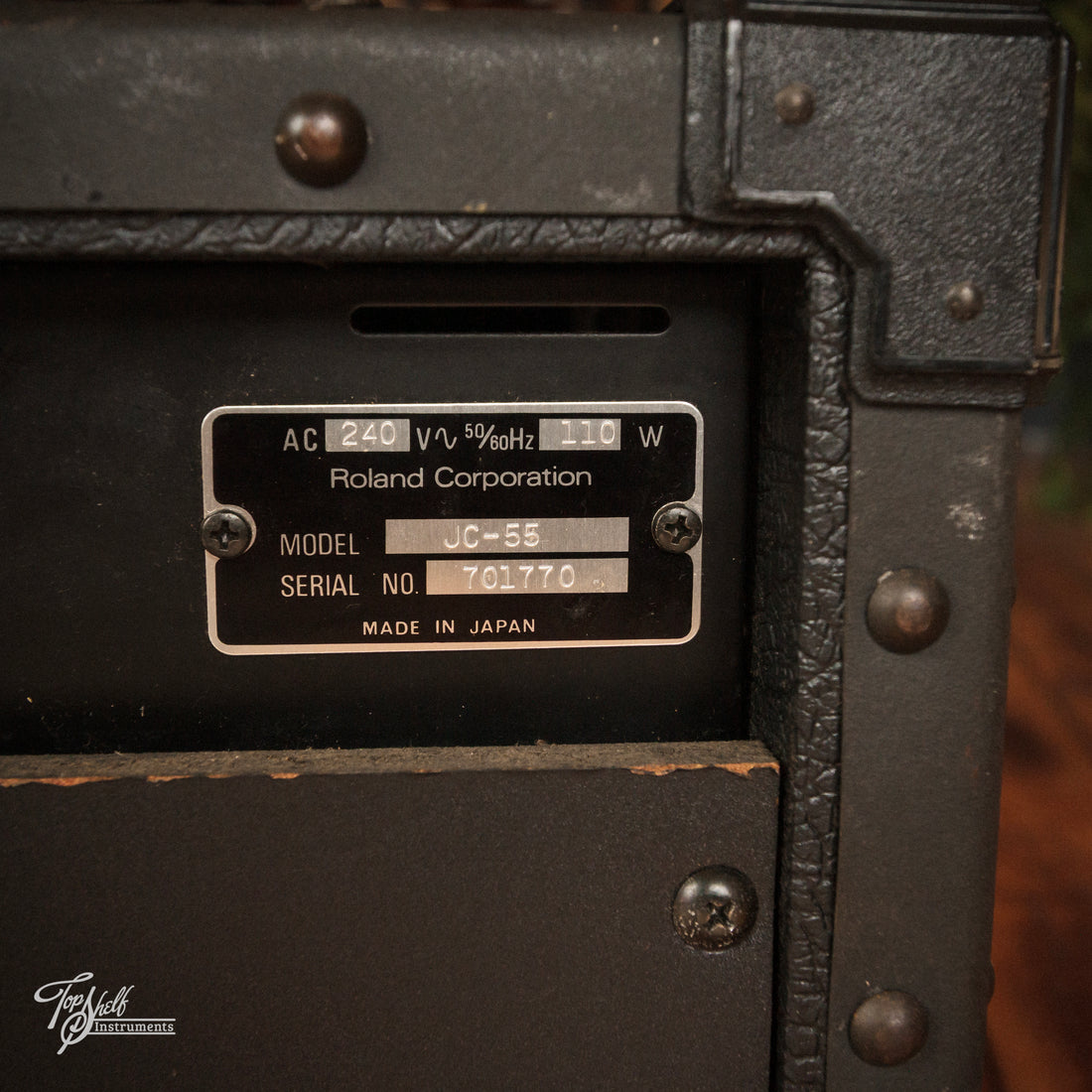 Roland JC-55 Jazz Chorus 2x8" Guitar Combo Amp 1986