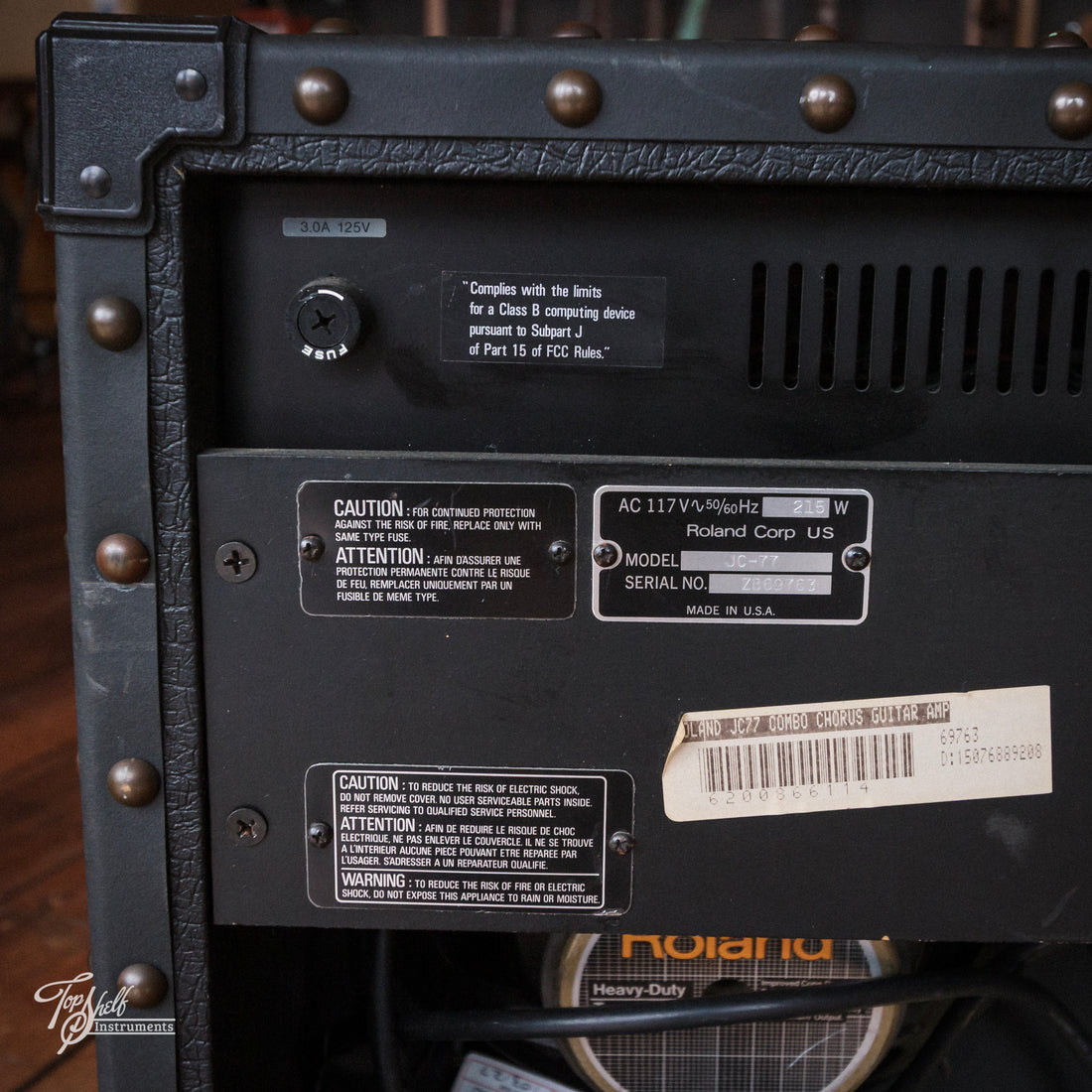 Roland JC-77 Jazz Chorus  2x10" Guitar Combo Amp 1990  *110V*