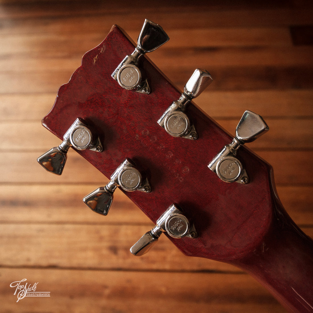 Yamaha SA700 Super Axe Persimmon Red 1978