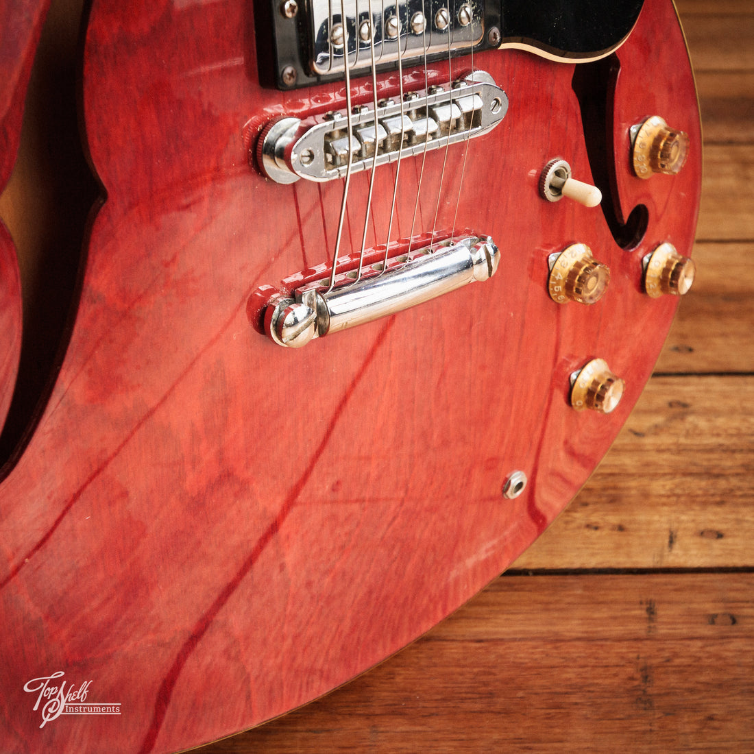 Yamaha SA700 Super Axe Persimmon Red 1978