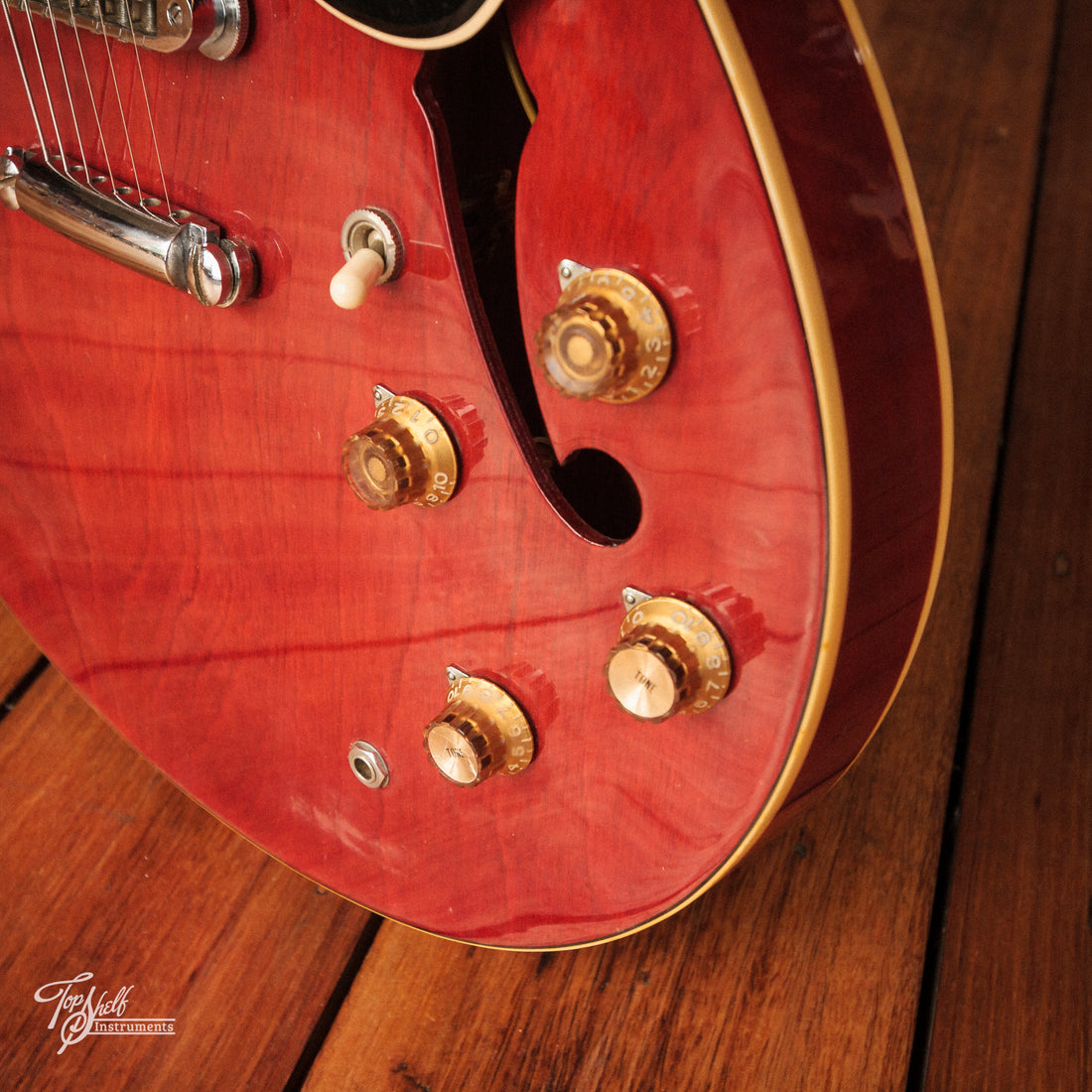 Yamaha SA700 Super Axe Persimmon Red 1978