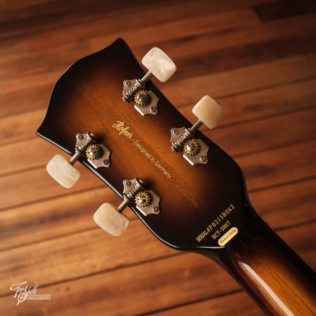 Hofner 500/7 Contemporary Verythin Bass Sunburst 2016