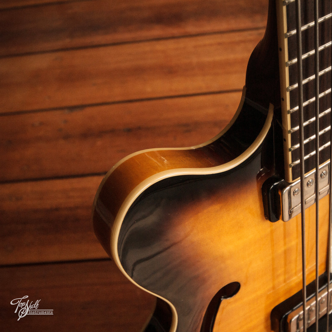 Hofner 500/7 Contemporary Verythin Bass Sunburst 2016