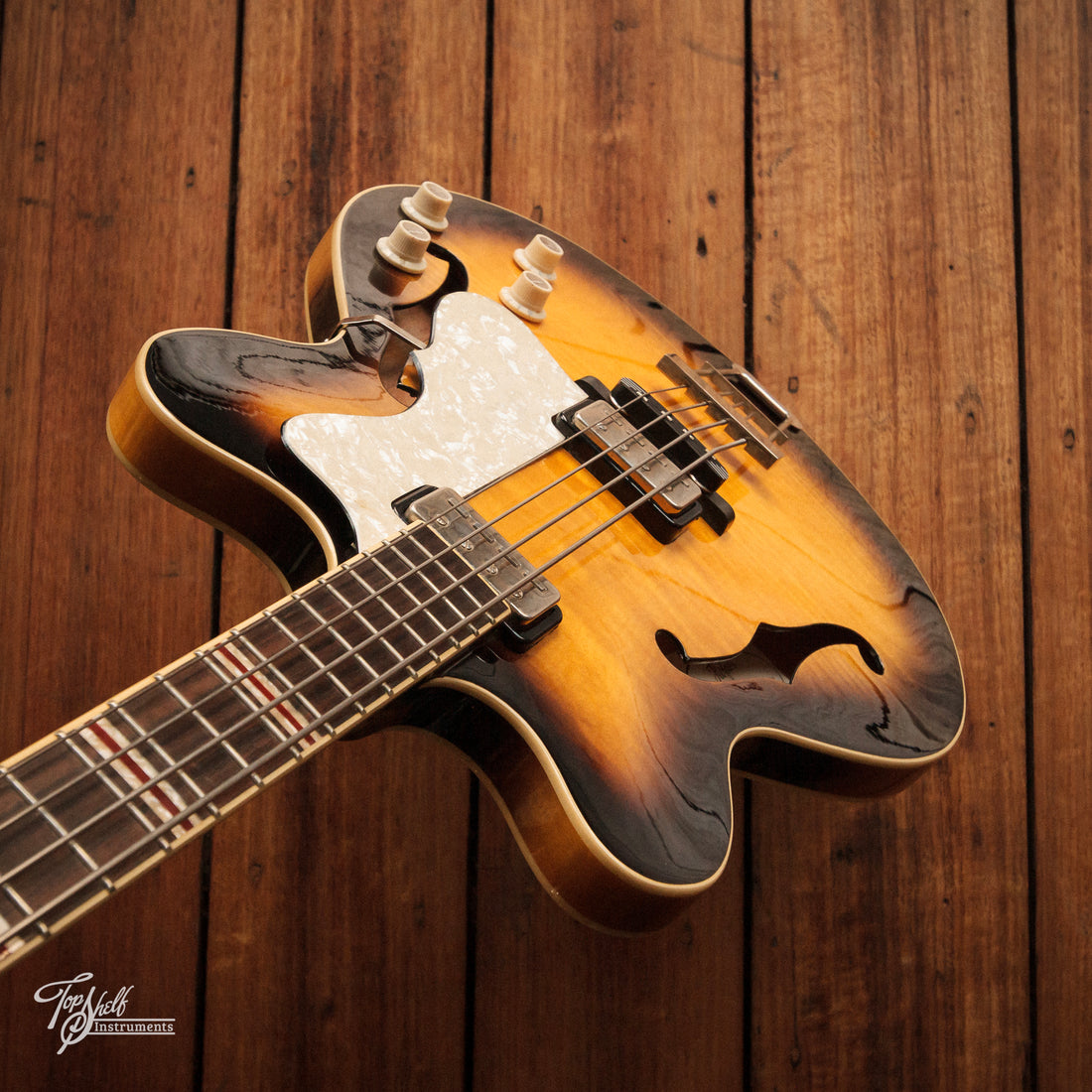 Hofner 500/7 Contemporary Verythin Bass Sunburst 2016