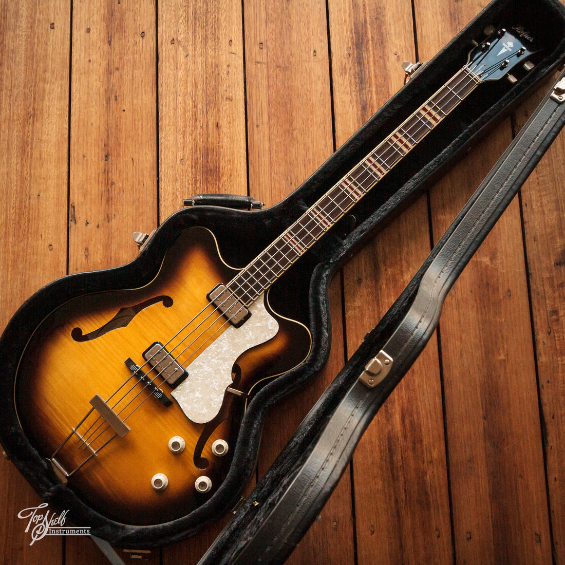 Hofner 500/7 Contemporary Verythin Bass Sunburst 2016